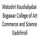 Matoshri Koushalyabai Bogawar College of Art, Commerce and Science, Gadchiroli Logo