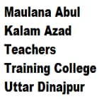 Maulana Abul Kalam Azad Teachers Training College, Uttar Dinajpur Logo