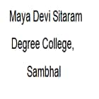 Maya Devi Sitaram Degree College, Sambhal Logo
