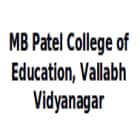 MB Patel College of Education, Vallabh Vidyanagar Logo