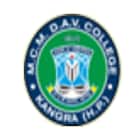 MCM DAV College, Kangra Logo