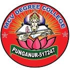 MCV Degree College, Punganur Logo