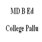 MD B Ed College, Pallu Logo