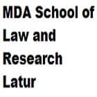 MDA School of Law and Research, Latur Logo