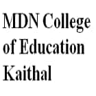 MDN College of Education, Kaithal Logo