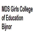 MDS Girls College of Education, Bijnor Logo