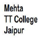 Mehta TT College, Jaipur Logo
