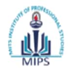 MITS Institute of Professional Studies, Rayagada Logo