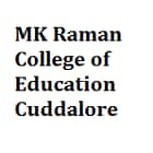 MK Raman College of Education, Cuddalore Logo