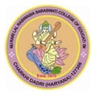 MLR Saraswati College of Education, Charkhi Dadri Logo