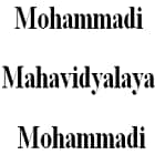 Mohammadi Mahavidyalaya, Mohammadi Logo