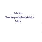 Mother Teresa College of Management and Computer Applications, Ghatkesar Logo