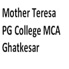 Mother Teresa PG College MCA, Ghatkesar Logo