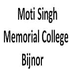 Moti Singh Memorial College, Bijnor Logo