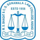MS Bhagat and CS Sonawala Law College, Nadiad Logo