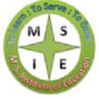 MS Institute of Education, Patna Logo