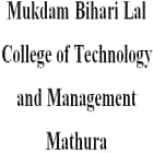 Mukdam Bihari Lal College of Technology and Management, Mathura Logo