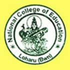 National College of Education, Loharu Logo