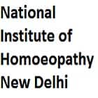 National Institute of Homoeopathy, New Delhi Logo