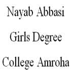 Nayab Abbasi Girls Degree College, Amroha Logo