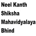 Neel Kanth Shiksha Mahavidyalaya, Bhind Logo