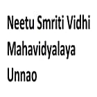 Neetu Smriti Vidhi Mahavidyalaya, Unnao Logo