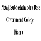 Netaji Subhashchandra Bose Government College, Biaora Logo