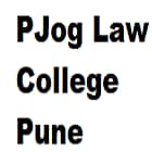 P Jog Law College, Pune Logo