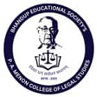 P A Menon College of Legal Studies, Mumbai Logo