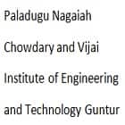 Paladugu Nagaiah Chowdary and Vijai Institute of Engineering and Technology, Guntur Logo