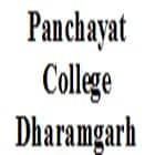 Panchayat College, Dharamgarh Logo