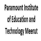 Paramount Institute of Education and Technology, Meerut Logo