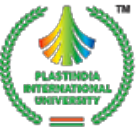 Plastindia International University, Vapi Logo