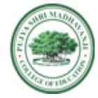 Poojya Sri Madhavananji College of Education, Ranga Reddy Logo