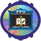 PPG College of Education, Coimbatore Logo