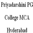 Priyadarshini PG College MCA, Hyderabad Logo