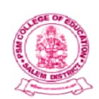 PSM College of Education, Salem Logo