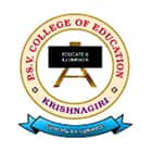 PSV College of Education, Krishnagiri Logo