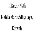 Pt Kedar Nath Mahila Mahavidhyalaya, Etawah Logo