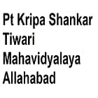 Pt Kripa Shankar Tiwari Mahavidyalaya, Allahabad Logo