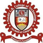 Pt LR College of Technology Technical Campus, Faridabad Logo