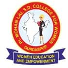 Pt Mohan Lal SD College for Women, Gurdaspur Logo