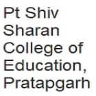 Pt Shiv Sharan College of Education, Pratapgarh Logo