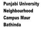 Punjabi University Neighbourhood Campus, Maur, Bathinda Logo
