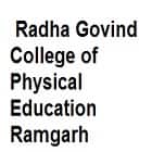 Radha Govind College of Physical Education, Ramgarh Logo