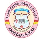 Rajat Balika Degree College, Ambedkar Nagar Logo
