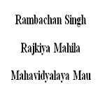 Rambachan Singh Rajkiya Mahila Mahavidyalaya, Mau Logo