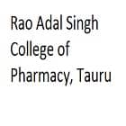 Rao Adal Singh College of Pharmacy, Tauru Logo