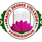 Rao's Degree College, Yemmiganur Logo