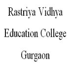Rastriya Vidhya Education College, Gurgaon Logo